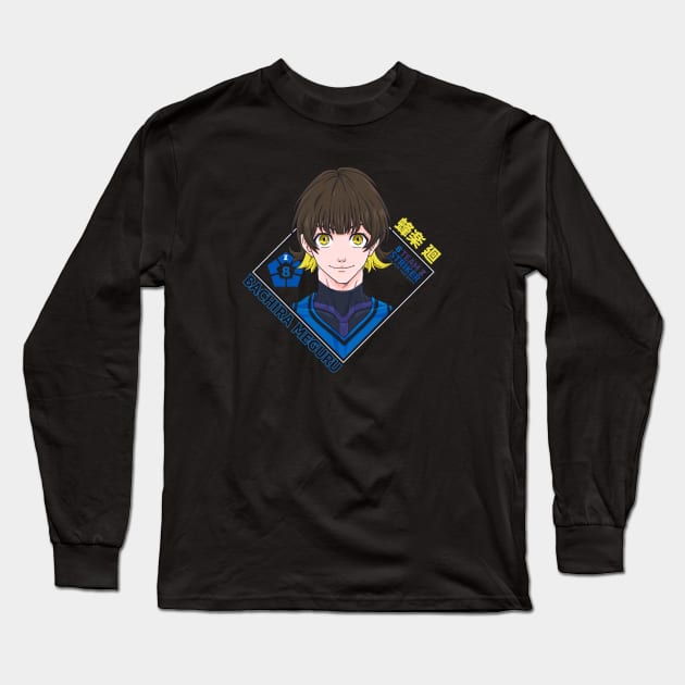 【特価】 - Bachira Lock Blue - Meguru Bachira Long T-Shirt Sleeve トップス